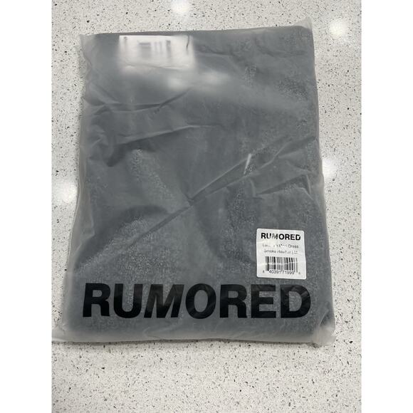 NWT Rumored Lakeville Maxi Dress Smoke Heather Textured Racerback, Size Med $108 - Picture 4 of 8